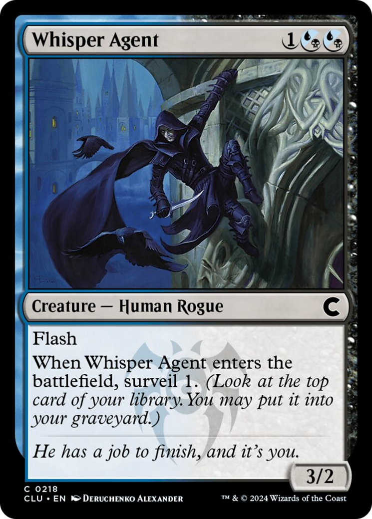 Whisper Agent [Ravnica: Clue Edition] | Enigma On Main