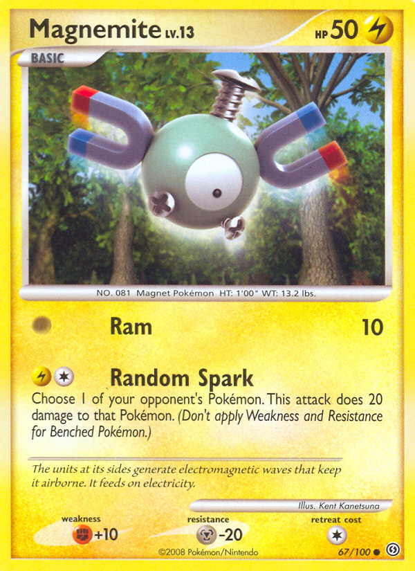 Magnemite (67/100) [Diamond & Pearl: Stormfront] | Enigma On Main