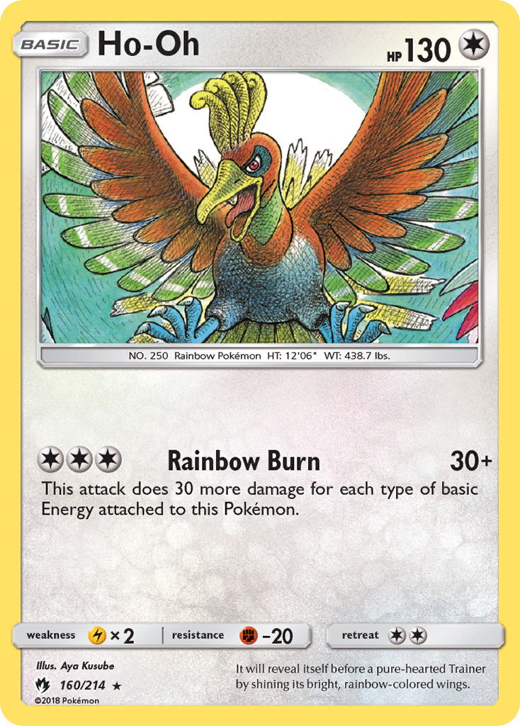 Ho-Oh (160/214) [Sun & Moon: Lost Thunder] | Enigma On Main