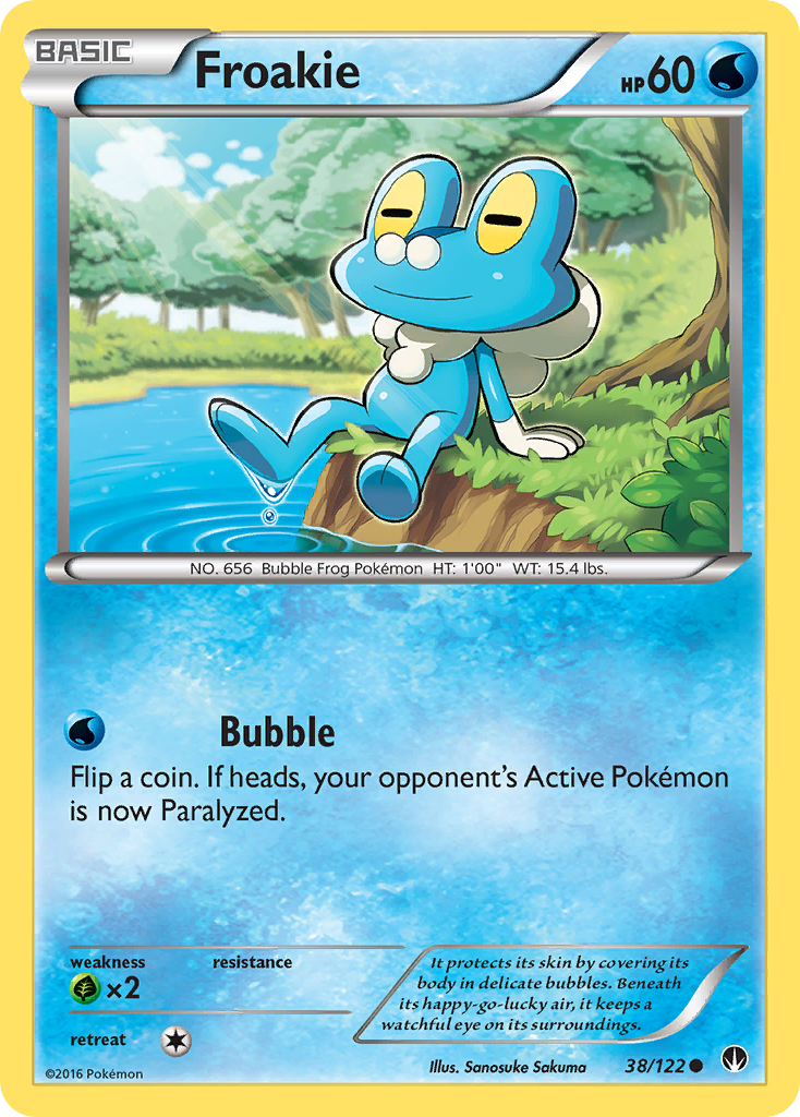 Froakie (38/122) [XY: BREAKpoint] | Enigma On Main