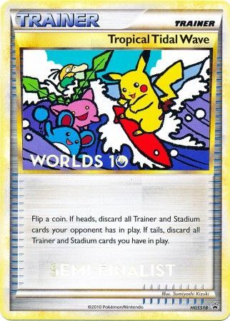 Tropical Tidal Wave (HGSS18) (Semi Finalist) [HeartGold & SoulSilver: Black Star Promos] | Enigma On Main