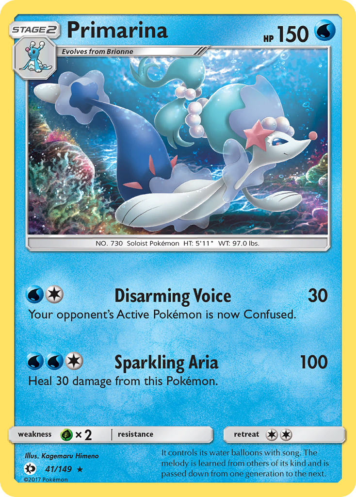 Primarina (41/149) [Sun & Moon: Base Set] | Enigma On Main