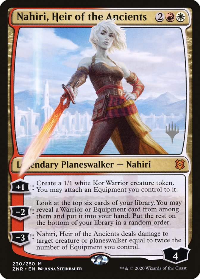 Nahiri, Heir of the Ancients (Promo Pack) [Zendikar Rising Promos] | Enigma On Main