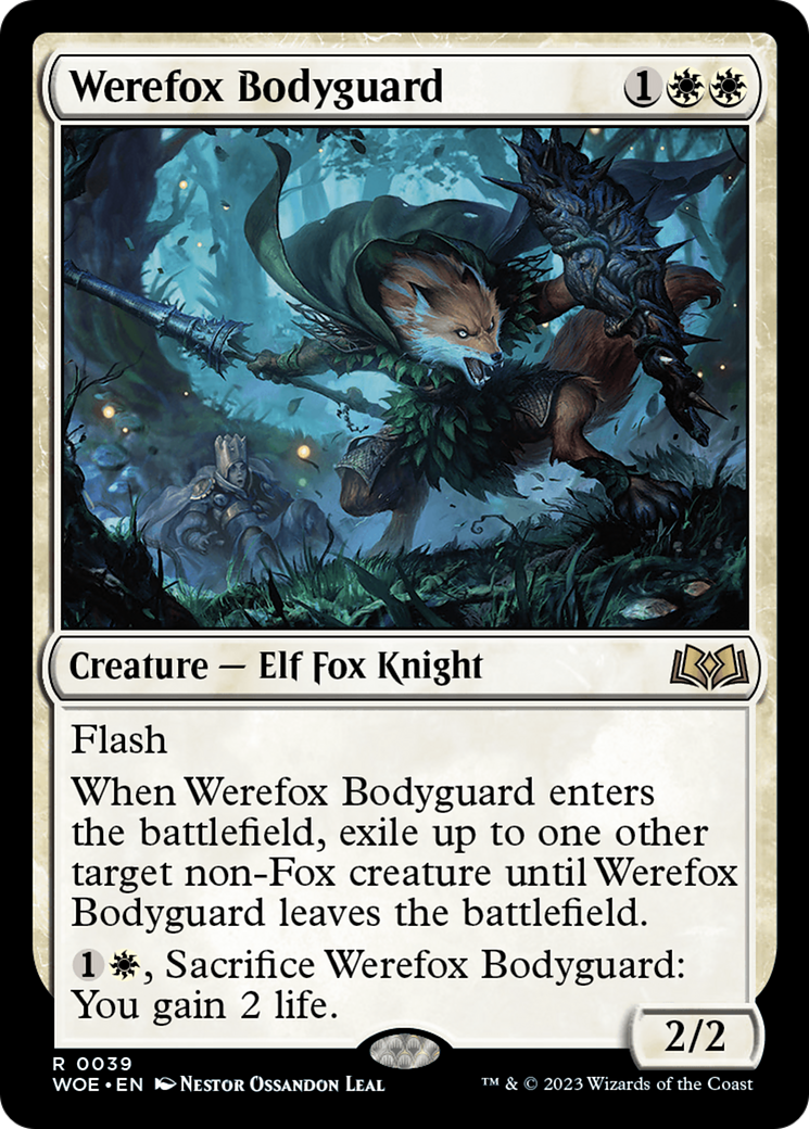 Werefox Bodyguard [Wilds of Eldraine] | Enigma On Main