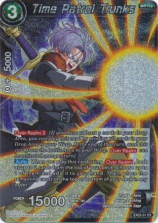 Time Patrol Trunks (Foil) (EX02-01) [Dark Demon's Villains] | Enigma On Main