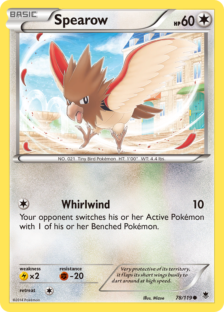 Spearow (78/119) [XY: Phantom Forces] | Enigma On Main