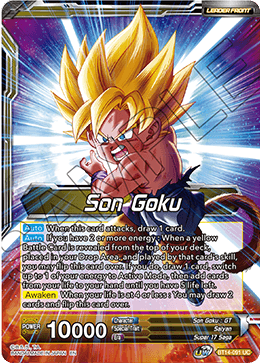 Son Goku // SS4 Son Goku, Returned from Hell (BT14-091) [Cross Spirits] | Enigma On Main