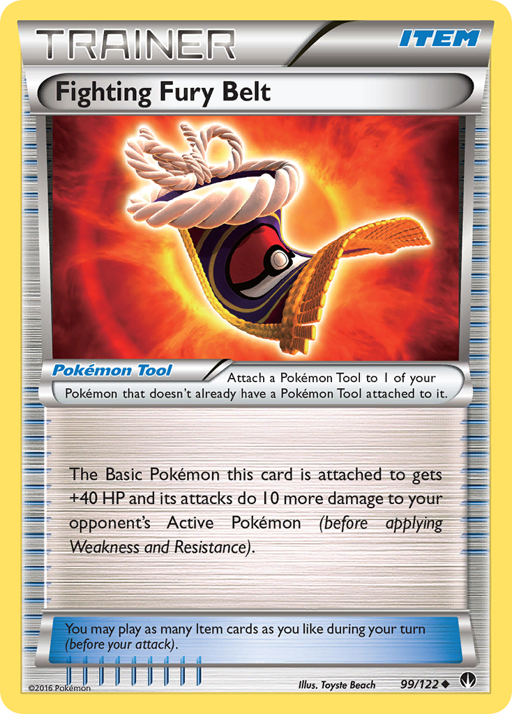 Fighting Fury Belt (99/122) [XY: BREAKpoint] | Enigma On Main