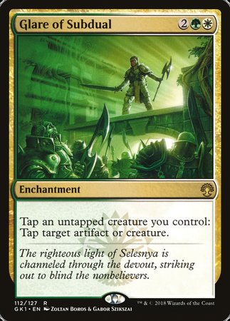 Glare of Subdual [GRN Guild Kit] | Enigma On Main