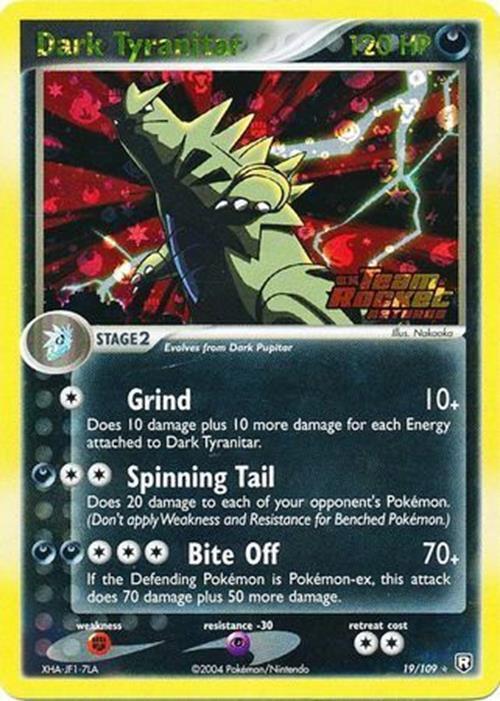 Dark Tyranitar (19/109) (Stamped) [EX: Team Rocket Returns] | Enigma On Main