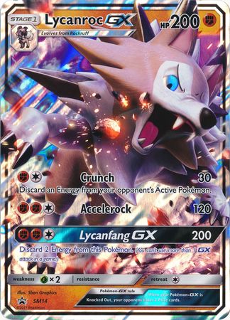 Lycanroc GX (SM14) (Jumbo Card) [Sun & Moon: Black Star Promos] | Enigma On Main