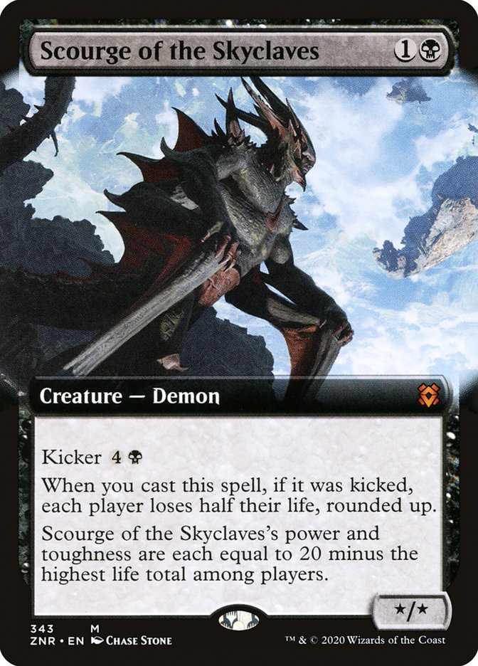 Scourge of the Skyclaves (Extended Art) [Zendikar Rising] | Enigma On Main