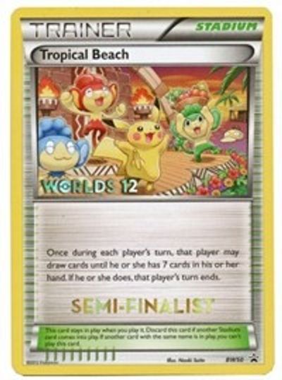 Tropical Beach (BW50) (Semi Finalist) [Black & White: Black Star Promos] | Enigma On Main