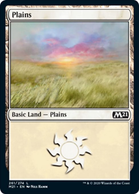 Plains (261) [Core Set 2021] | Enigma On Main