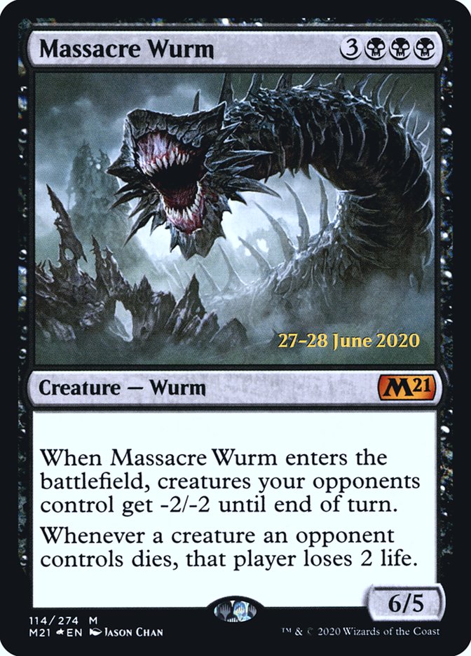 Massacre Wurm  [Core Set 2021 Prerelease Promos] | Enigma On Main