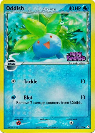 Oddish (73/110) (Delta Species) (Stamped) [EX: Holon Phantoms] | Enigma On Main