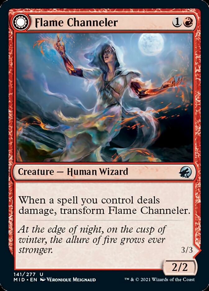 Flame Channeler // Embodiment of Flame [Innistrad: Midnight Hunt] | Enigma On Main