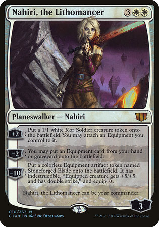 Nahiri, the Lithomancer (Commander 2014) [Commander 2014 Oversized] | Enigma On Main