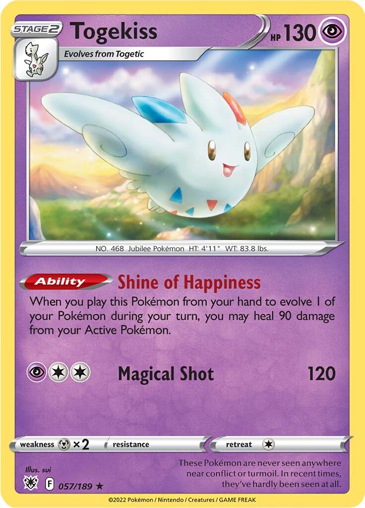 Togekiss (057/189) [Sword & Shield: Astral Radiance] | Enigma On Main