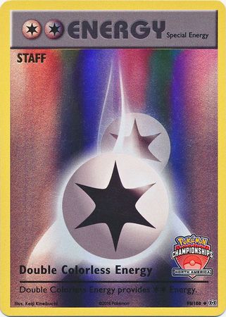 Double Colorless Energy (90/108) (NA Championship Promo Staff) [XY: Evolutions] | Enigma On Main