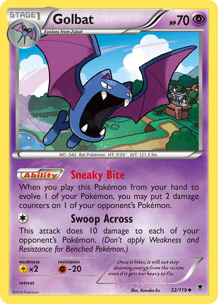 Golbat (32/119) [XY: Phantom Forces] | Enigma On Main