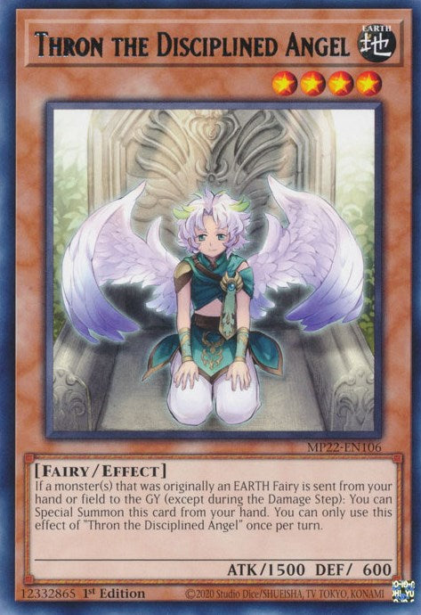 Thron the Disciplined Angel [MP22-EN106] Rare | Enigma On Main