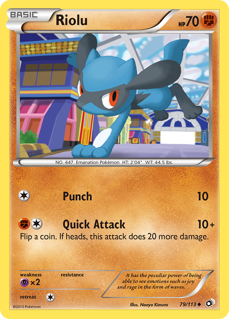 Riolu (79/113) [Black & White: Legendary Treasures] | Enigma On Main