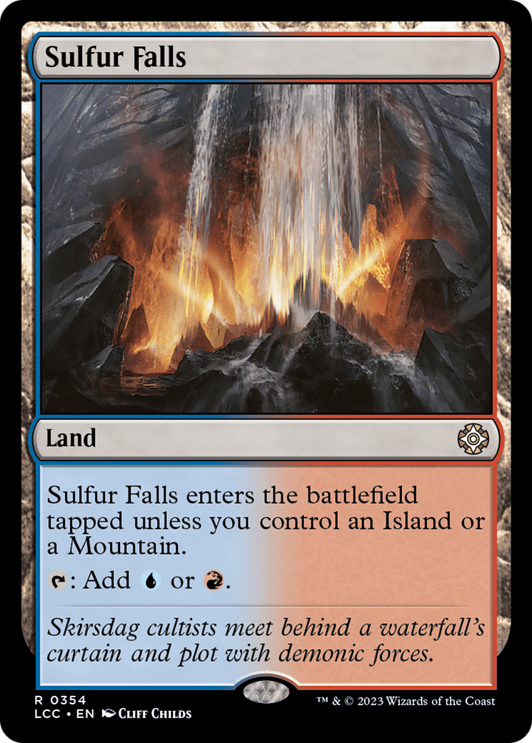 Sulfur Falls [The Lost Caverns of Ixalan Commander] | Enigma On Main