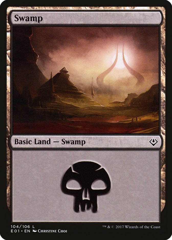 Swamp (104) [Archenemy: Nicol Bolas] | Enigma On Main