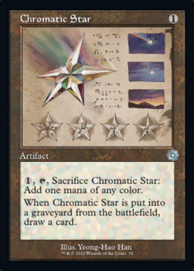 Chromatic Star (Retro Schematic) [The Brothers' War Retro Artifacts] | Enigma On Main