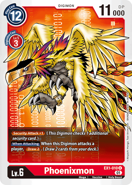 Phoenixmon [EX1-010] [Classic Collection] | Enigma On Main