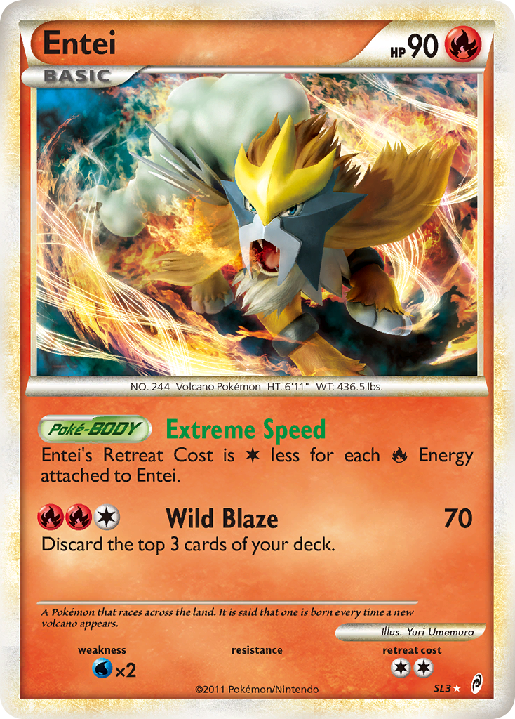 Entei (SL3) [HeartGold & SoulSilver: Call of Legends] | Enigma On Main