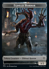 Horror // Eldrazi Horror Double-sided Token [Commander Legends: Battle for Baldur's Gate Tokens] | Enigma On Main