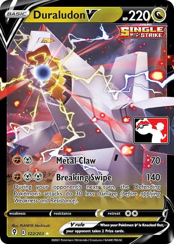 Duraludon V (122/203) [Prize Pack Series One] | Enigma On Main