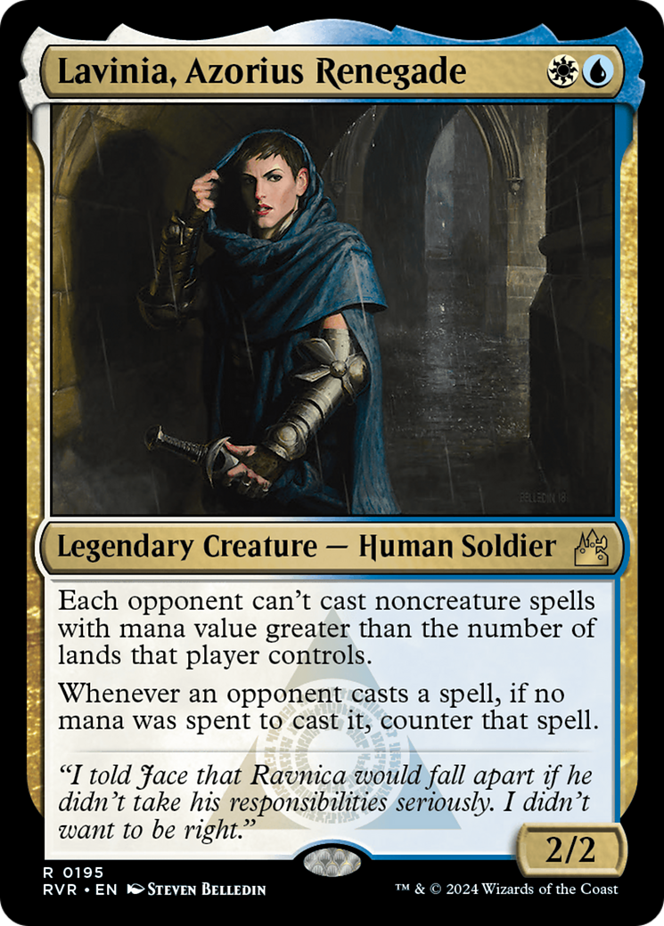 Lavinia, Azorius Renegade [Ravnica Remastered] | Enigma On Main