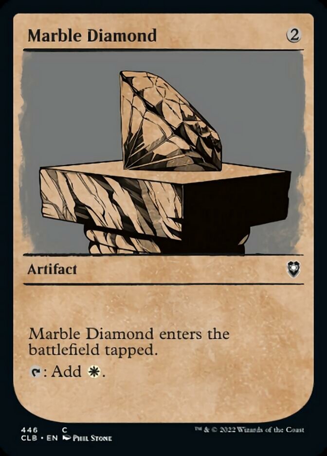 Marble Diamond (Showcase) [Commander Legends: Battle for Baldur's Gate] | Enigma On Main