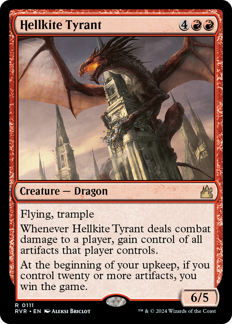 Hellkite Tyrant [Ravnica Remastered] | Enigma On Main