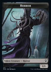 Horror // Eldrazi Horror Double-sided Token [Commander Legends: Battle for Baldur's Gate Tokens] | Enigma On Main