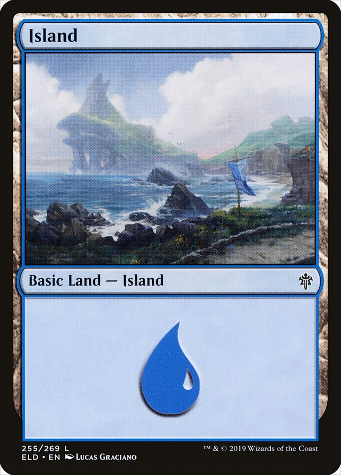 Island (255) [Throne of Eldraine] | Enigma On Main