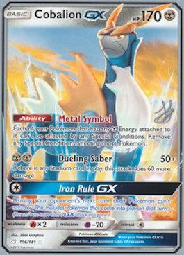 Cobalion GX (106/181) (Perfection - Henry Brand) [World Championships 2019] | Enigma On Main