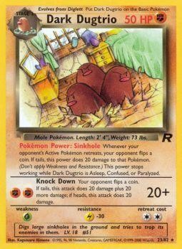 Dark Dugtrio (23/82) [Team Rocket Unlimited] | Enigma On Main