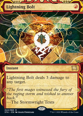 Lightning Bolt (Etched Foil) [Strixhaven Mystical Archive] | Enigma On Main