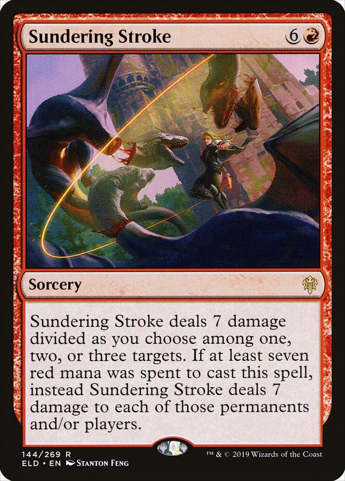 Sundering Stroke [Throne of Eldraine] | Enigma On Main