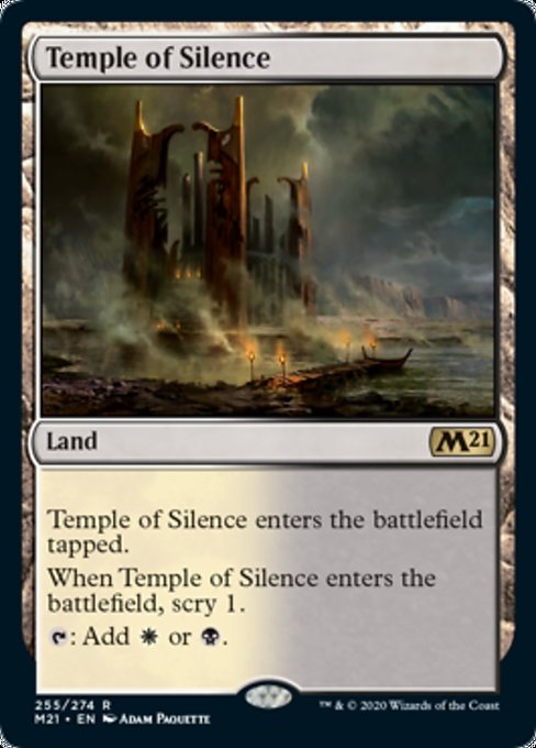 Temple of Silence [Core Set 2021] | Enigma On Main