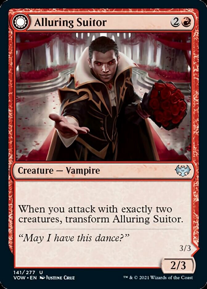 Alluring Suitor // Deadly Dancer [Innistrad: Crimson Vow] | Enigma On Main