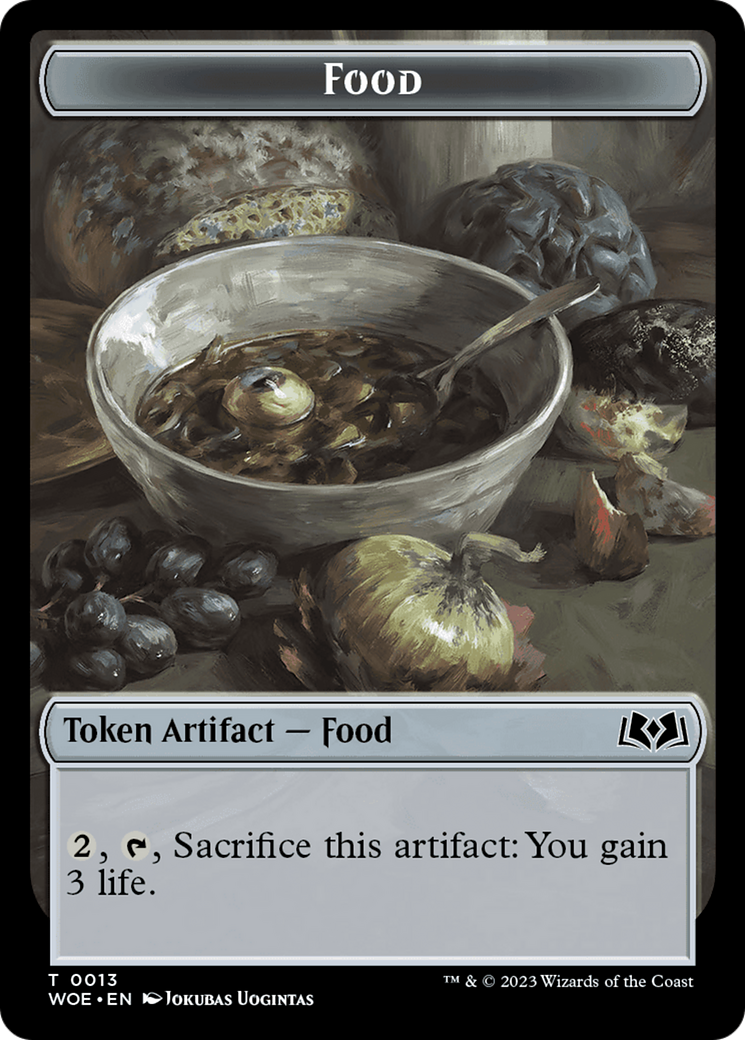 Food (0013) Token [Wilds of Eldraine Tokens] | Enigma On Main