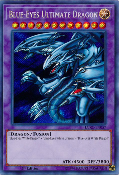 Blue-Eyes Ultimate Dragon [LCKC-EN057] Secret Rare | Enigma On Main