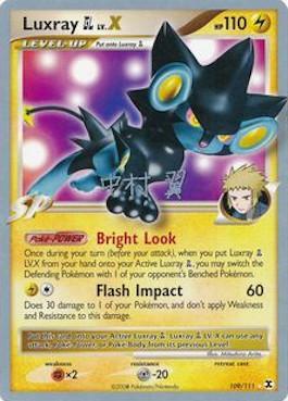 Luxray GL LV.X (109/111) (Crowned Tiger - Tsubasa Nakamura) [World Championships 2009] | Enigma On Main