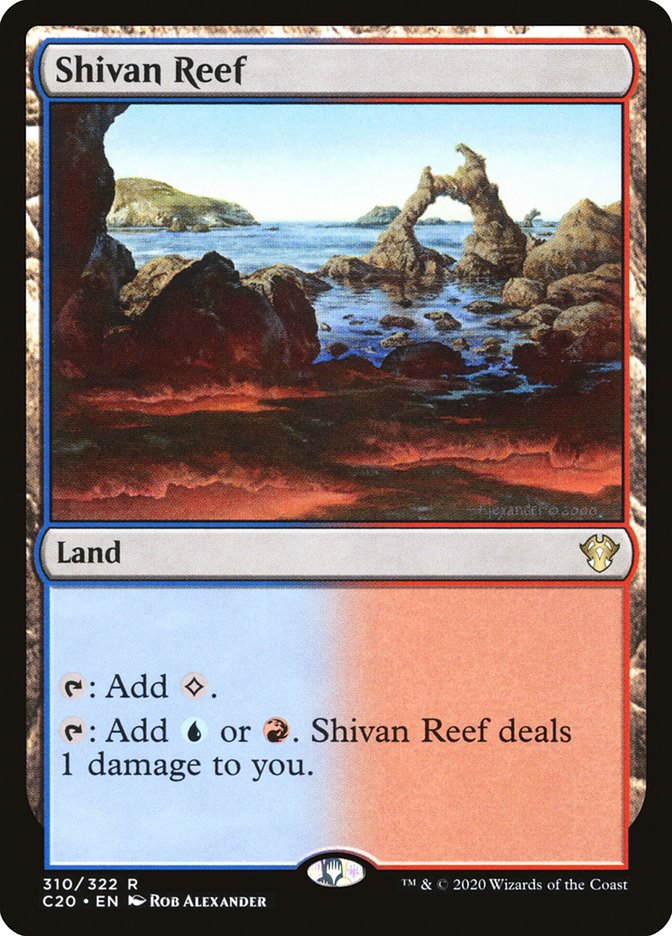 Shivan Reef [Commander 2020] | Enigma On Main