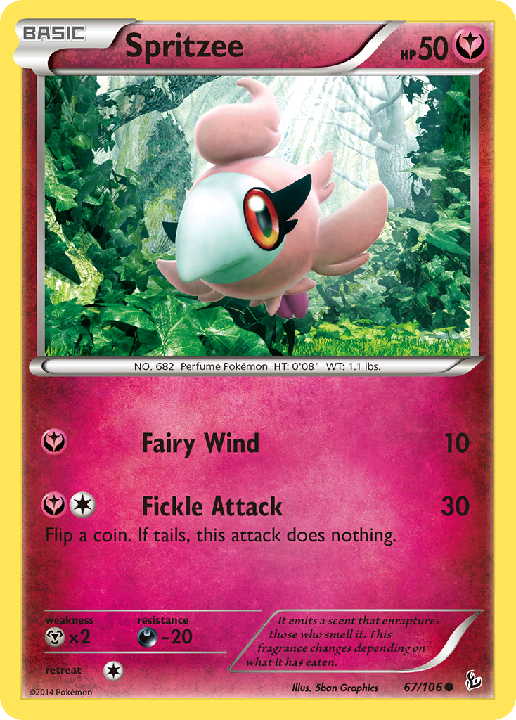 Spritzee (67/106) [XY: Flashfire] | Enigma On Main